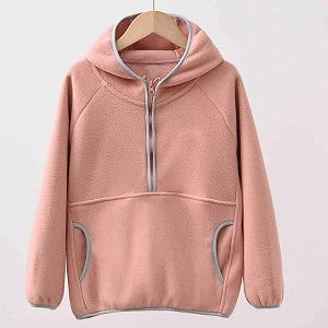 Худи Generisch для мальчиков и девочек, зимнее, на подкладке, детское флисовое худи, пуловер synthetic.ua - Фото 1