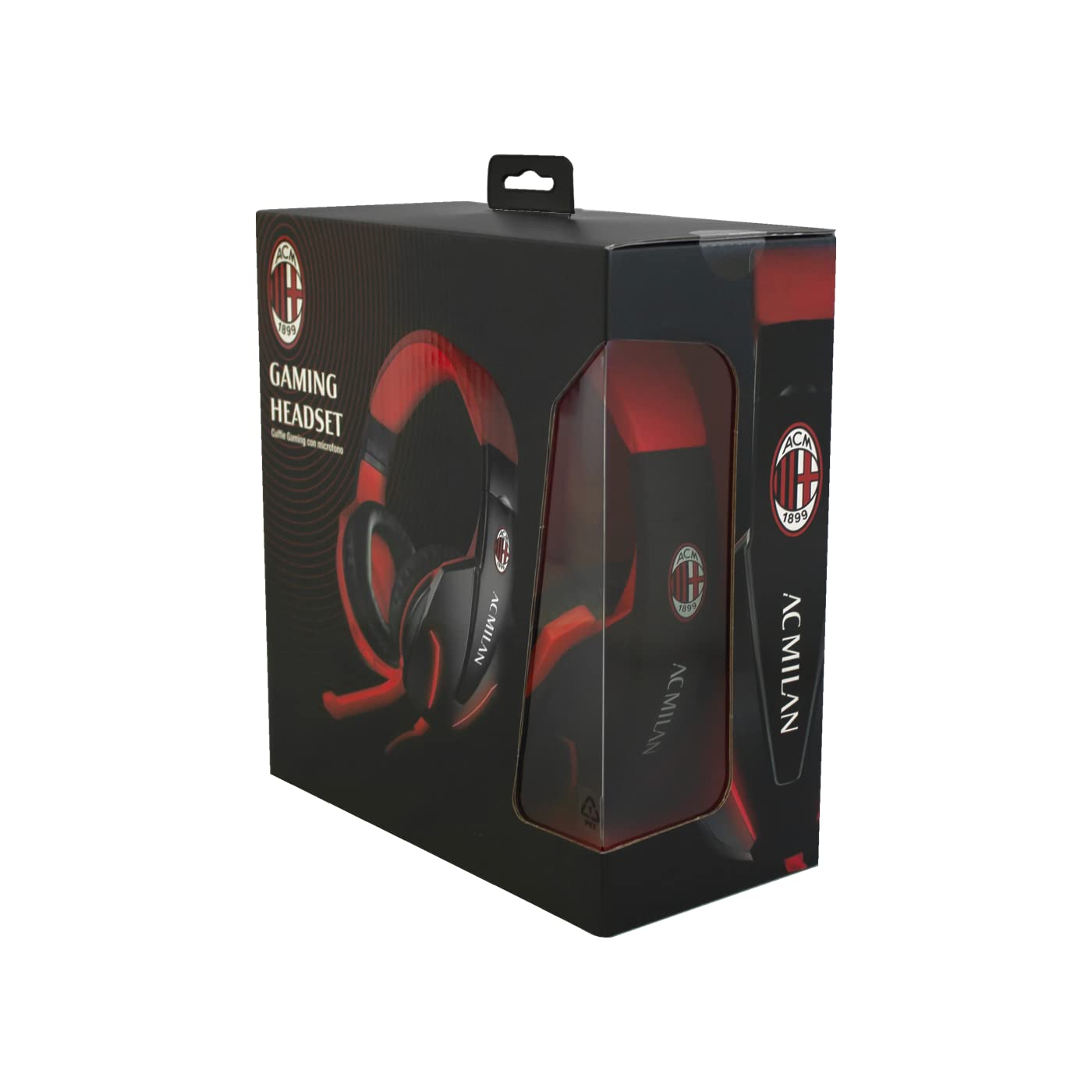 Наушники AC Milan TM-FL1-MIL A.C. Milan 1899 Красный/Чёрный, фото №4