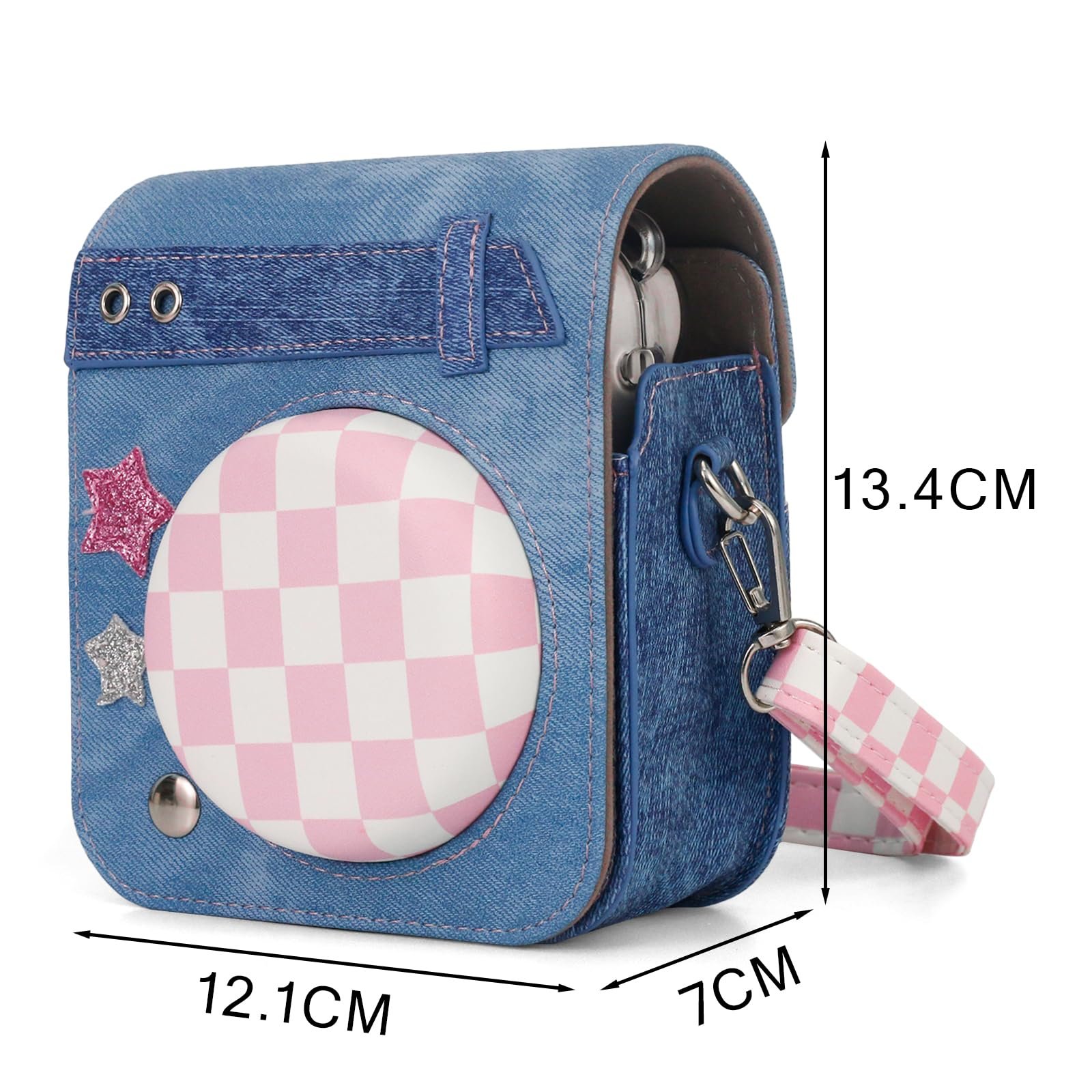 Чехол для камеры Sweetheart Denim для Fujifilm Mini 12/11/40 Blue, фото №2