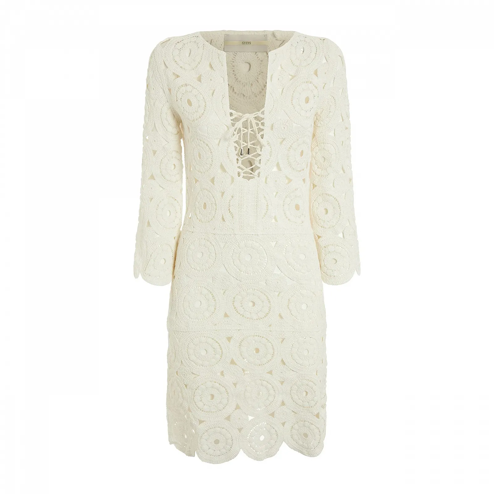 Сукня GUESS В'язана гачком Однотонний (gn (012)) Розмір S, фото №1