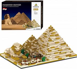 Набор для строительства APRILA Technik Architecture Pyramid 1456 Строительных Блоков - Фото 1