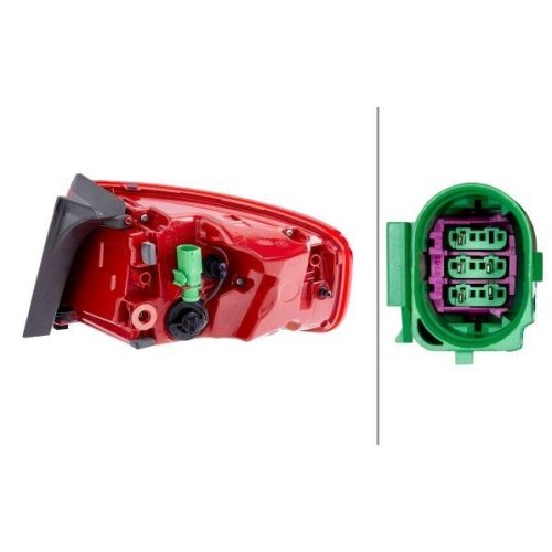 Задний фонарь HELLA 2SK 010 916-091 для AUDI левый, фото №2 Задний фонарь HELLA 2SK 010 916-091 для AUDI левый, фото №2