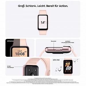 Фитнес-браслет Samsung Galaxy Fit3 Розовое Золото synthetic.ua - Фото 1