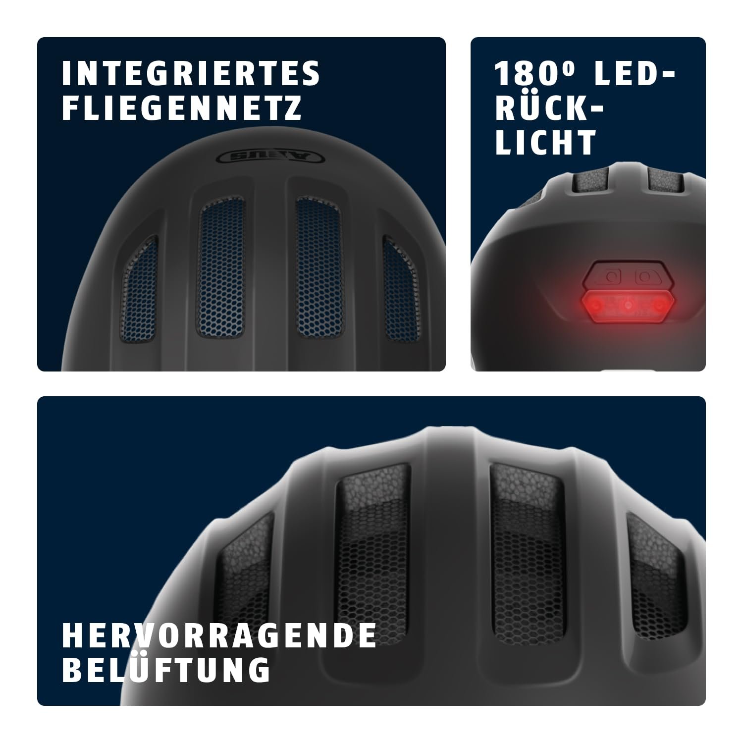 Шолом ABUS Smiley 3.0 ACE LED дитячий велосипедний з підсвічуванням, фото №4