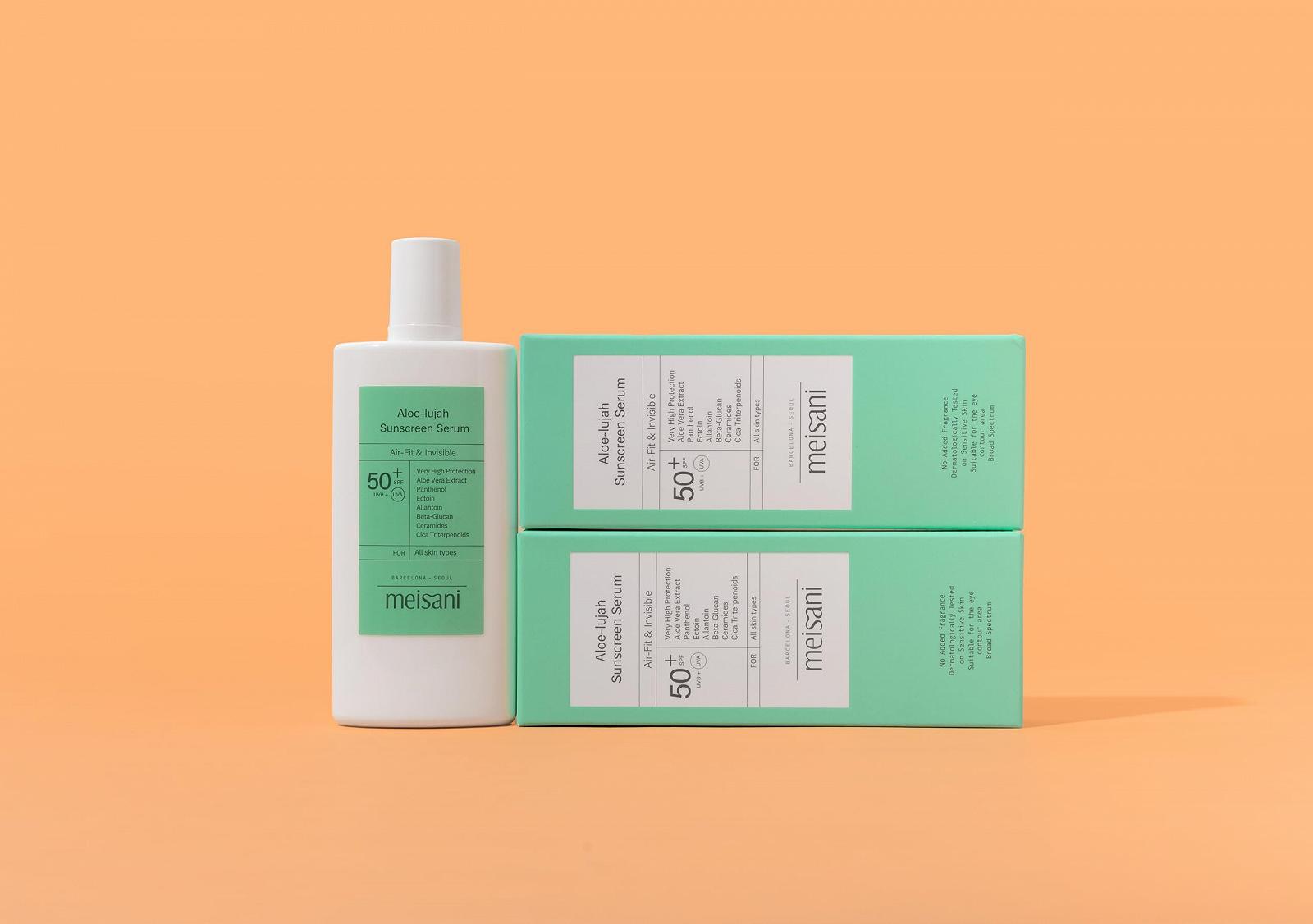 Сыворотка солнцезащитная Meisani ALOE-LUJAH SUNSCREEN SERUM SPF50+, фото №6