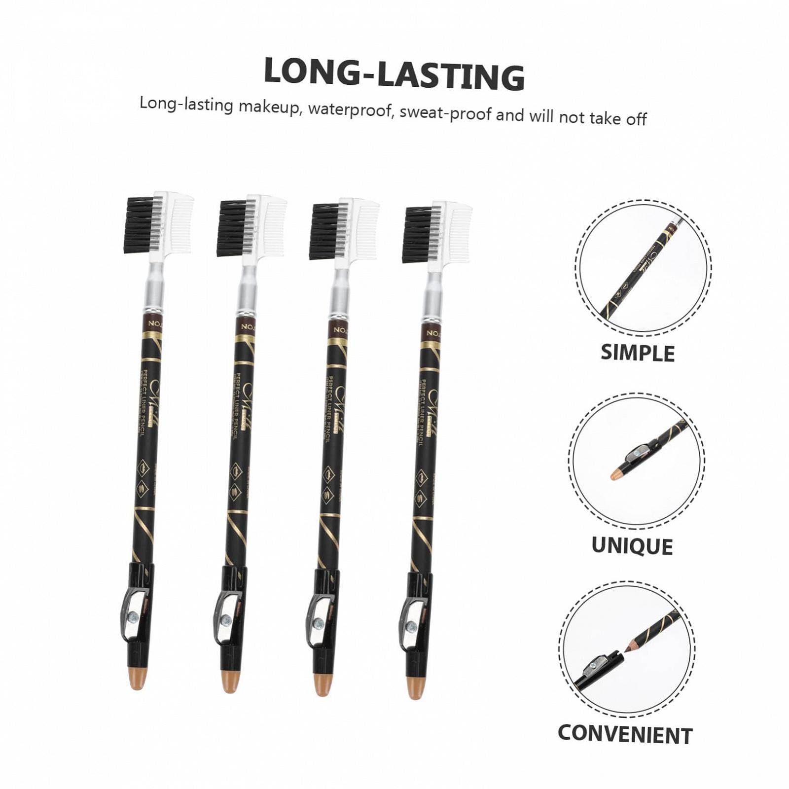 Набір minkissy Eyebrow Pen Tool дерев'яний 16 штук, фото №6