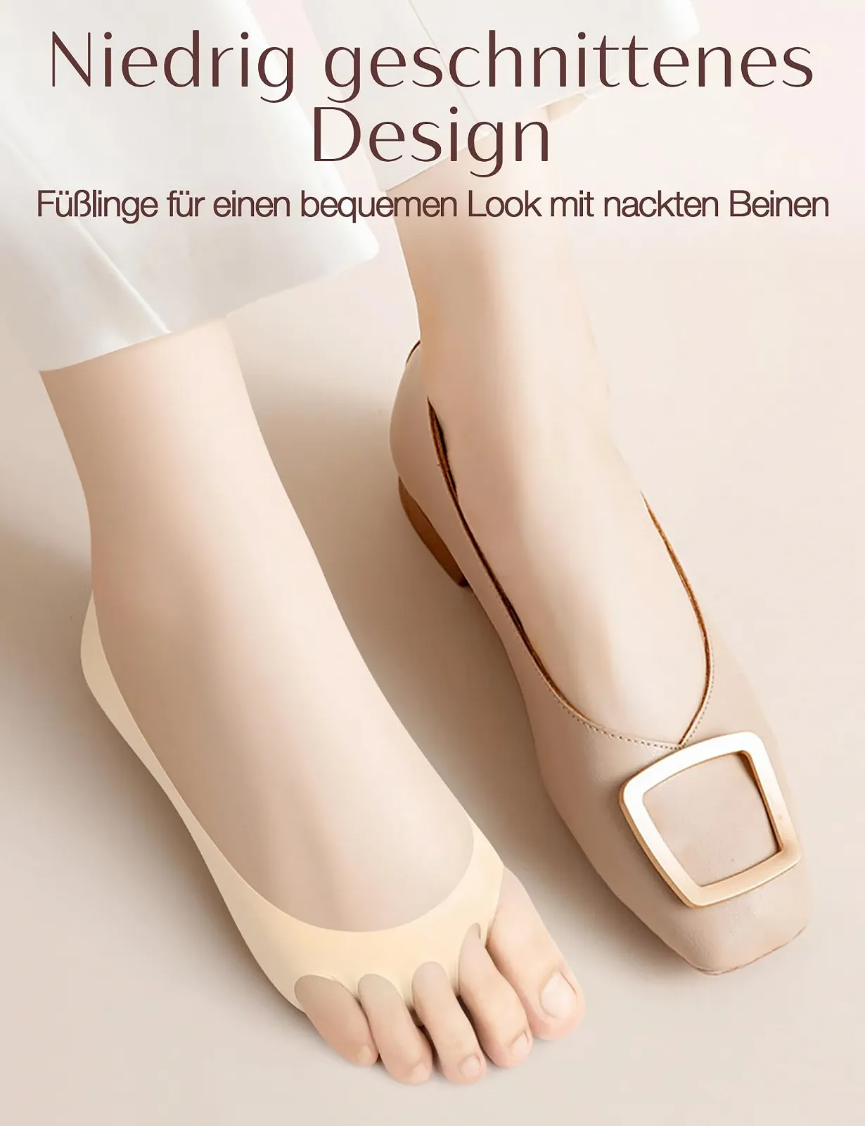 Женские носки с открытым носком (4 пары), фото №6 Женские носки с открытым носком (4 пары), фото №6