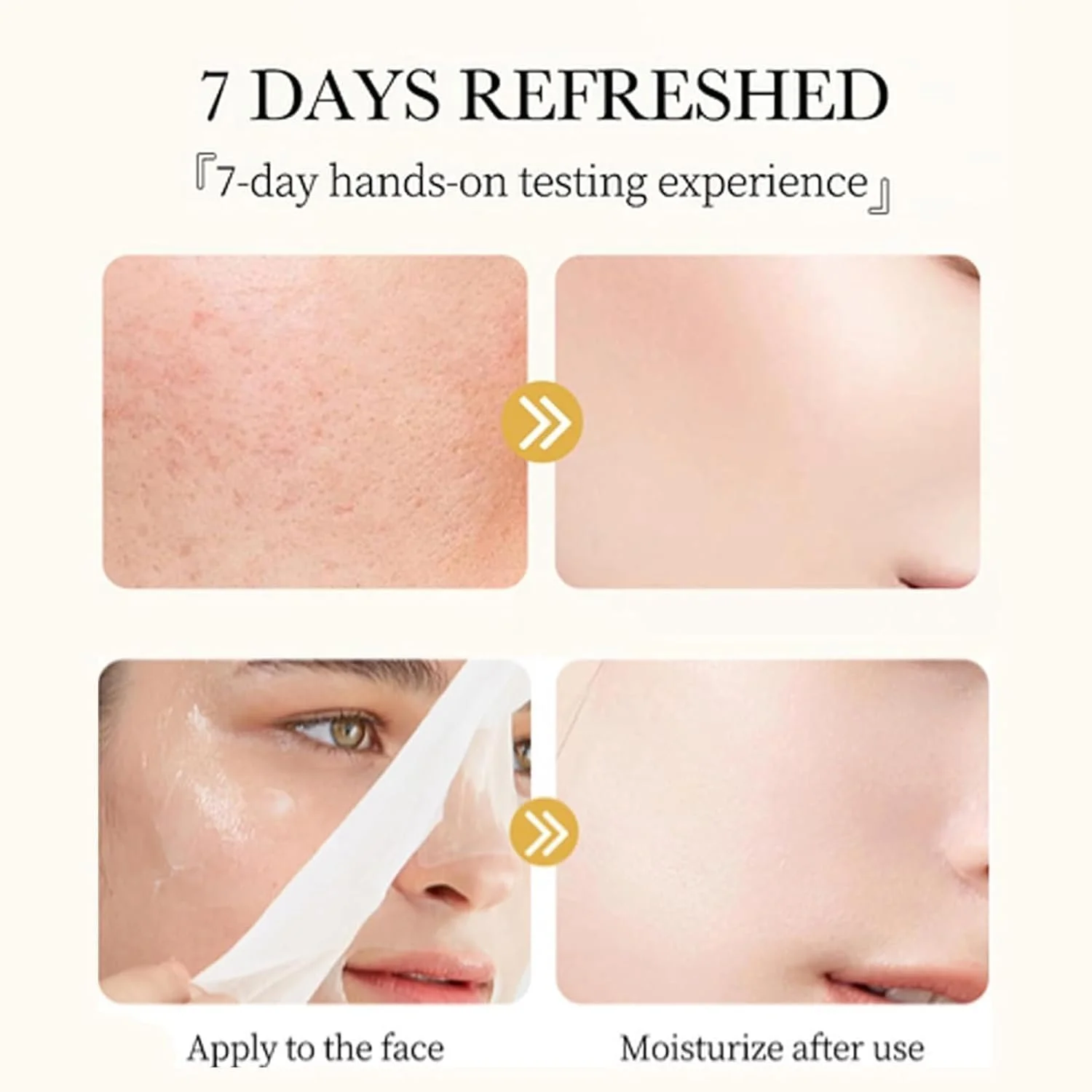 Маска для лица Black Tea Biodance Organic Collagen Overnight, Organic Collagen Real Deep Mask, для борьбы с морщинами и тонкими линиями, увлажнения 5 шт., фото №7