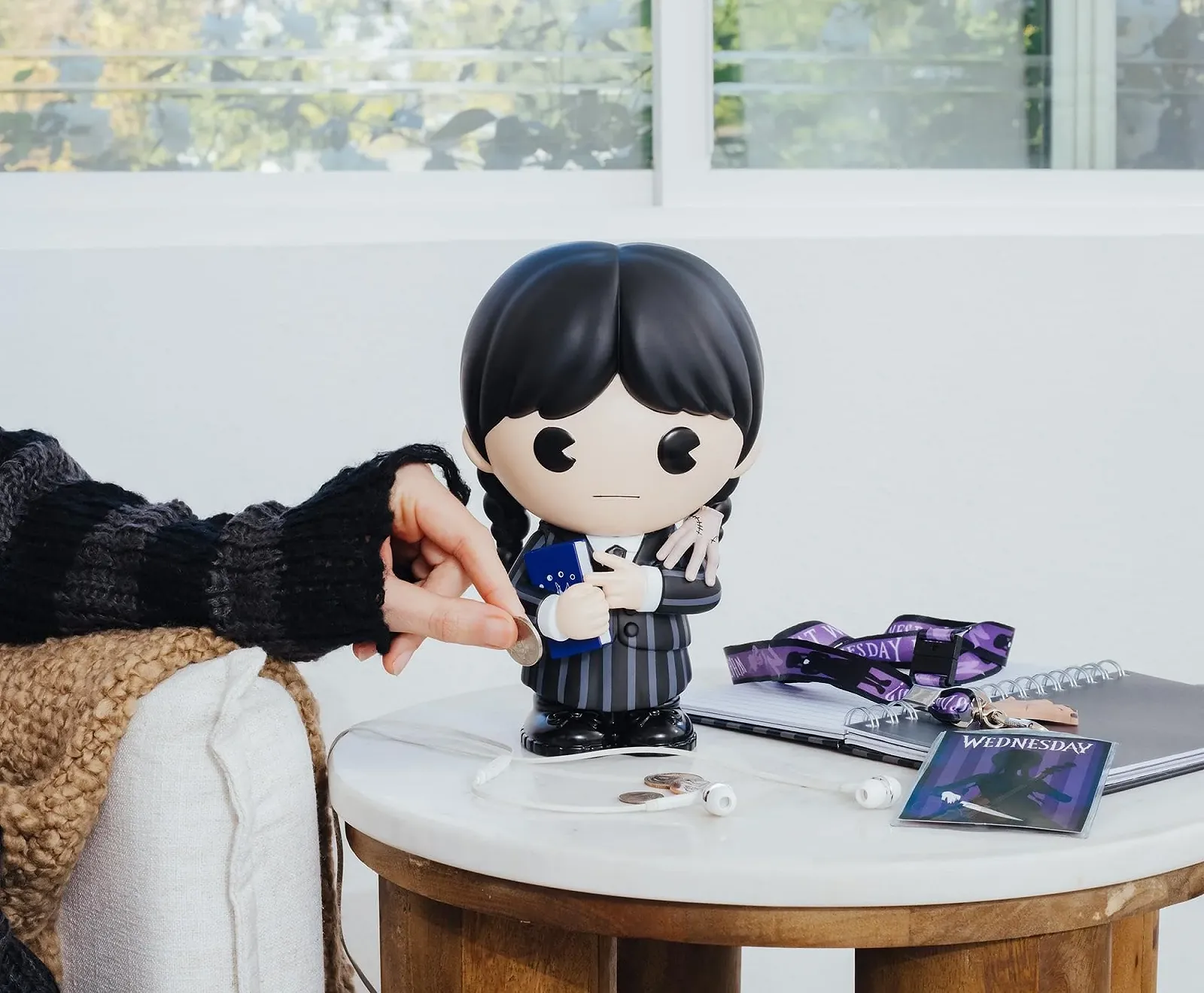 Скарбничка MONOGRAM Wednesday with Thing, фото №9