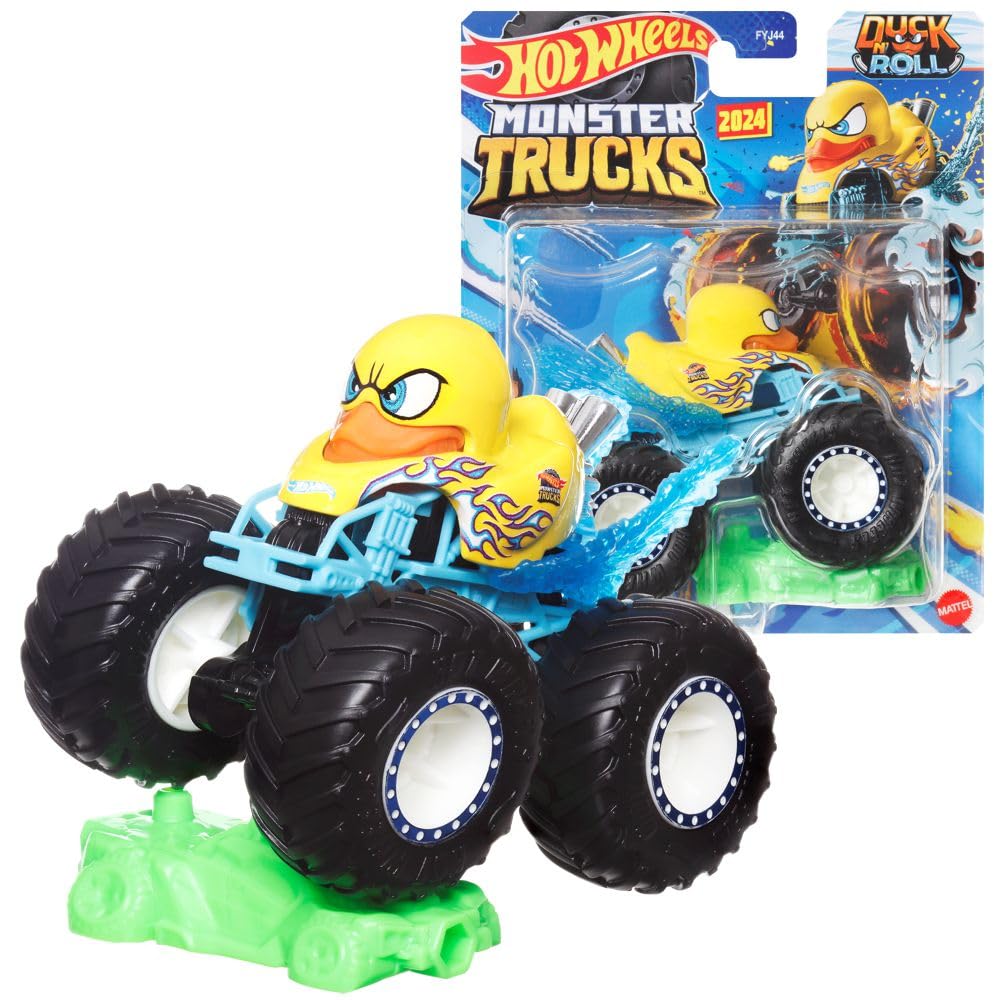 Игрушечная машинка Hot Wheels Monster Trucks Duck 'n' Roll HTM23 Die-Cast, фото №1