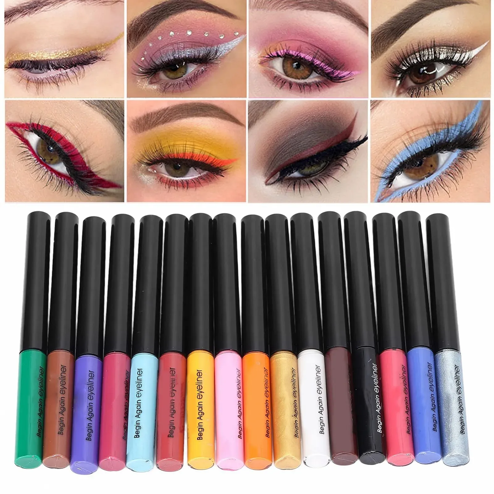 Рідка Підводка CaliGlam 16 кольорів, фото №5 Рідка Підводка CaliGlam 16 кольорів, фото №5