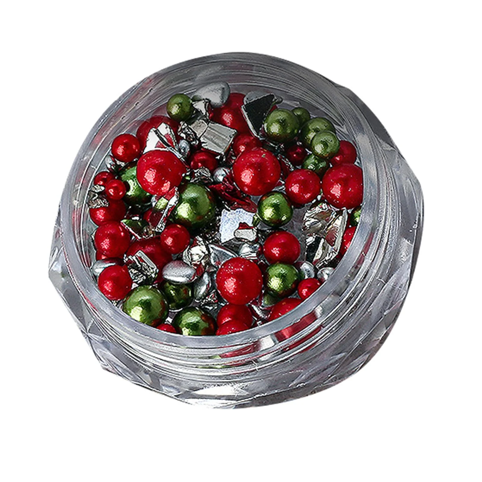 Стрази Різні смоляні перлини з плоскою основою для рукоділля, для обличчя, чашок, мікс, фото №1