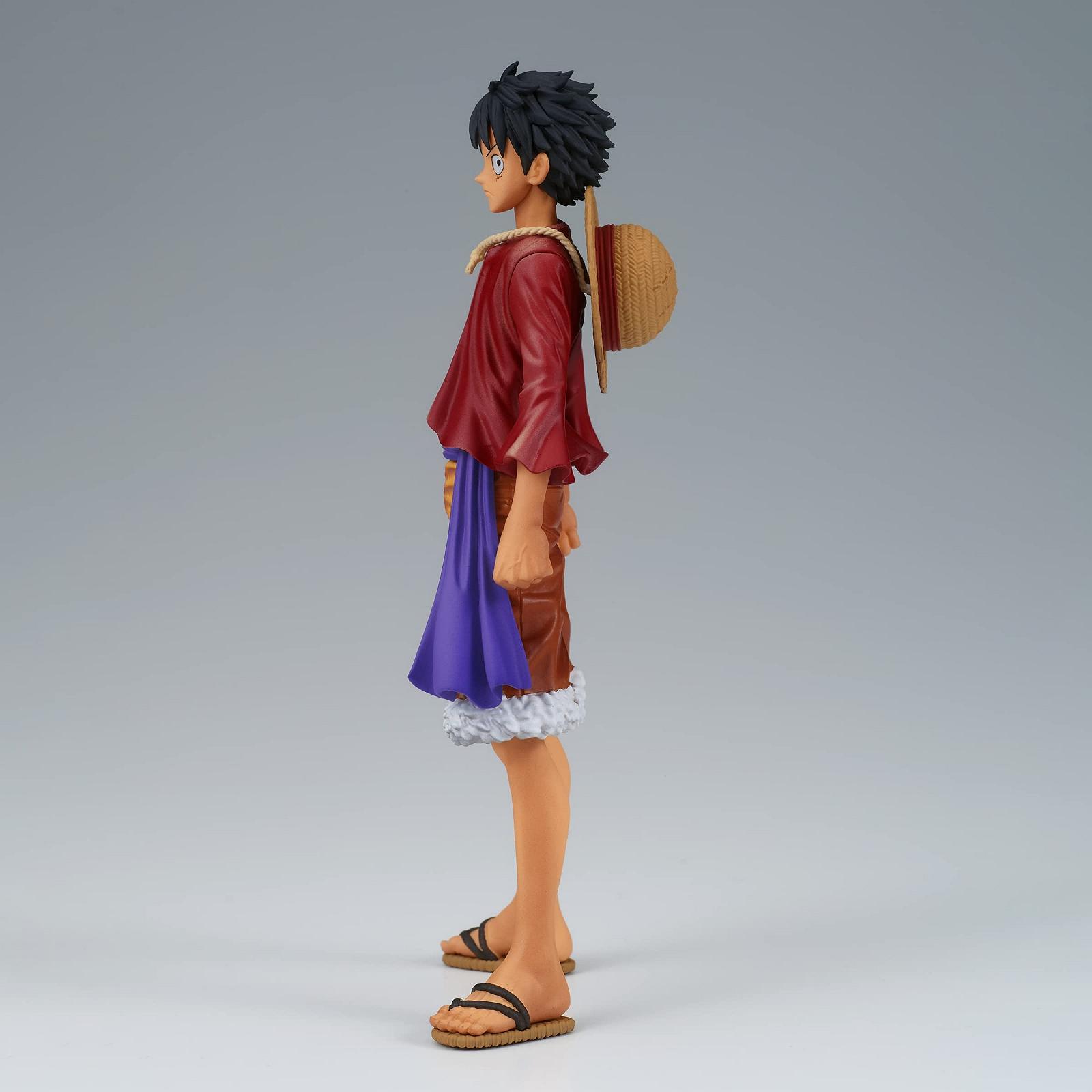 Фигурка Banpresto One Piece Dxf The Grandline Series Monkey D. Luffy Wanokuni 16 см, разноцветная, фото №4