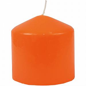 Свічки HS Wax Pillar 8 cm x 8 cm (набір з 3 шт.) помаранчевий synthetic.ua - Фото 1