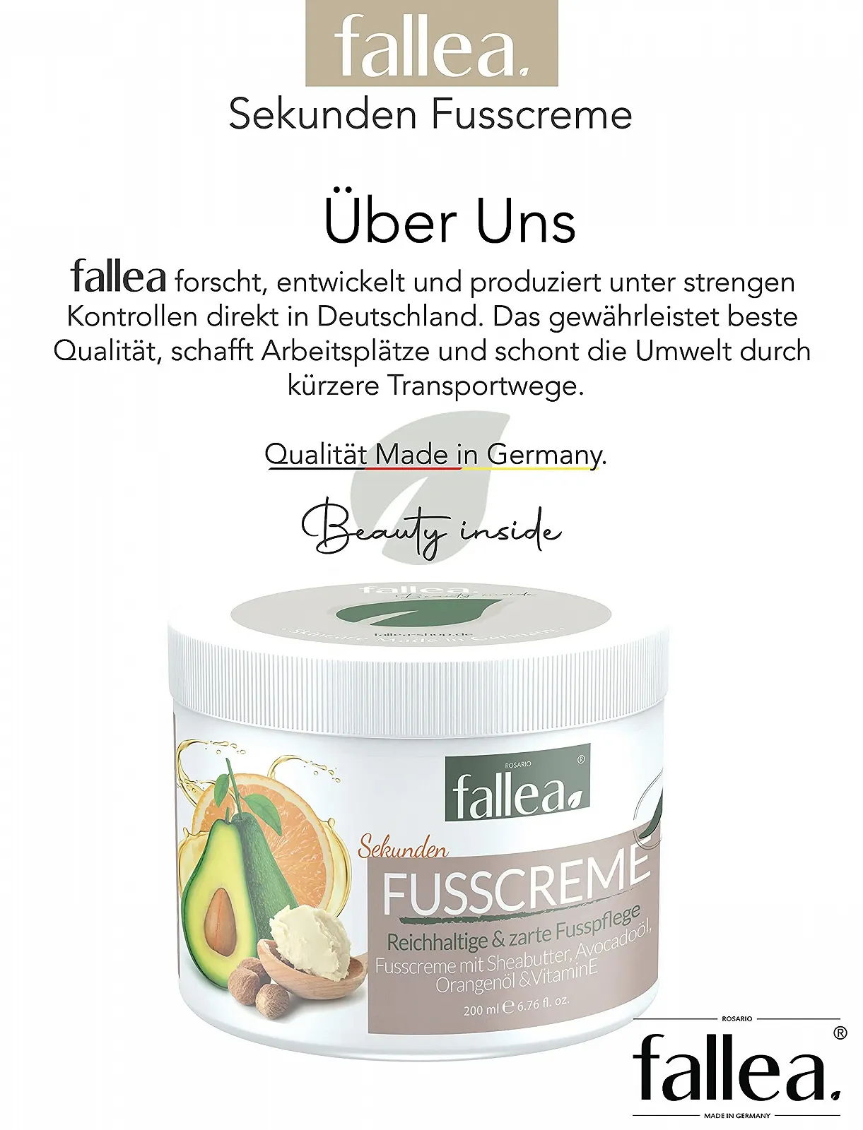 Крем для ног fallea Shea Butter Seconds с маслом авокадо, маслом апельсина и витаминами 200 мл, фото №6 Крем для ног fallea Shea Butter Seconds с маслом авокадо, маслом апельсина и витаминами 200 мл, фото №6