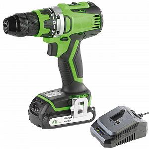 Дриль-шурупокрут AGT Professional AW-18.bs Безщітковий мотор Зарядний пристрій та акумуляторний блок - Фото 1