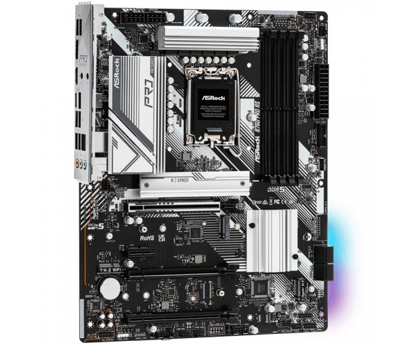 ASRock B760 PRO RS (1700/B760, 4*DDR5, 3xPCIex16 4xSATAІІІ 3xM.2, 2.5GLan, 7.1ch, ATX, фото №2 ASRock B760 PRO RS (1700/B760, 4*DDR5, 3xPCIex16 4xSATAІІІ 3xM.2, 2.5GLan, 7.1ch, ATX, фото №2