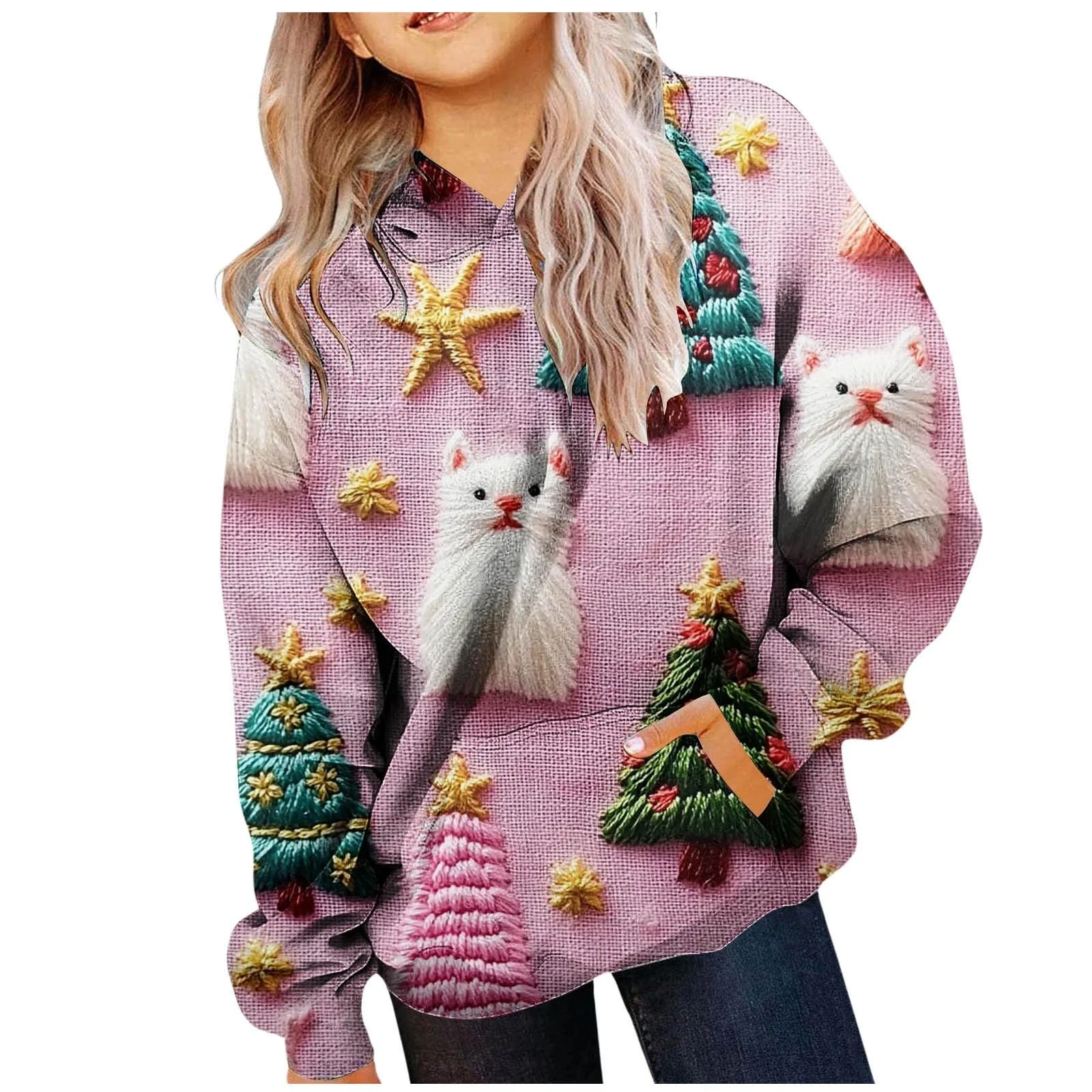 Худі для дівчинки з капюшоном, з довгими рукавами, фото №1