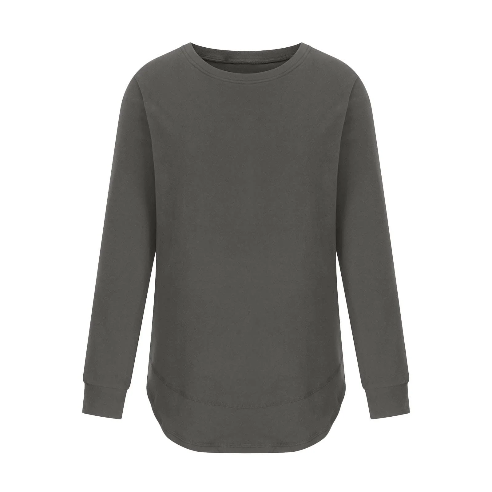 Жіночий світшот Пуловер Однотонний З довгими рукавами, фото №5