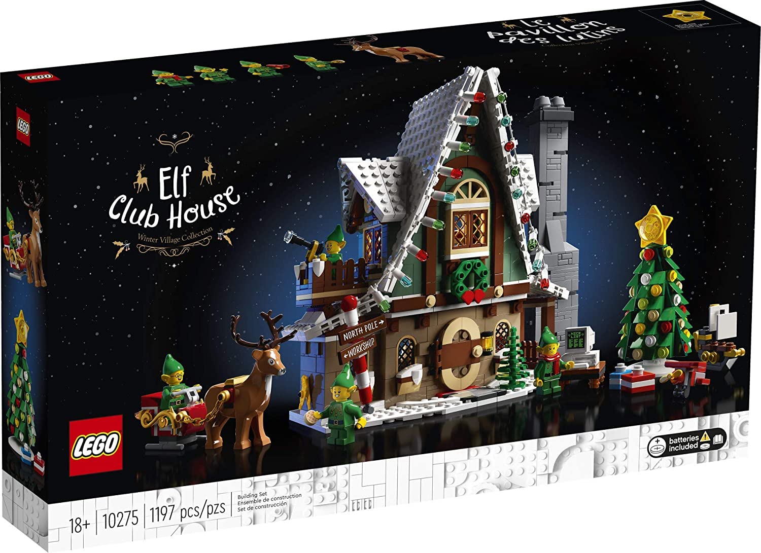 Будівельний набір LEGO Elf Club House 10275 1 197 деталей, фото №4