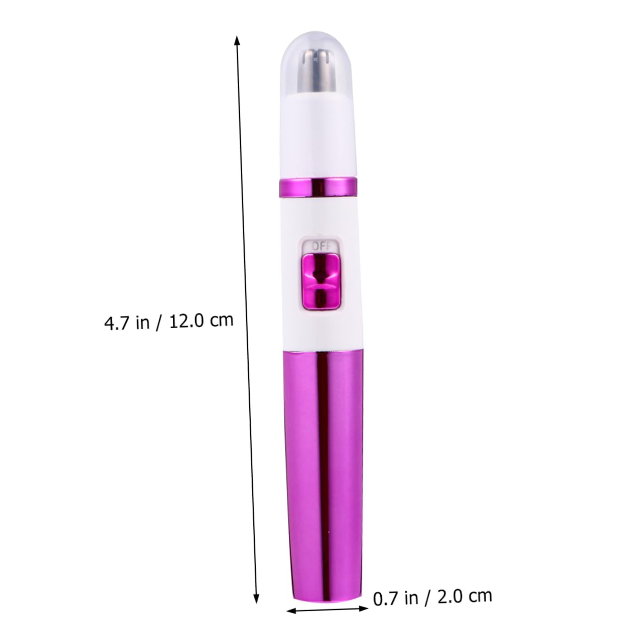 Епілятор Angoily Nose Hair Trimmer Razor для носа для чоловіків електричний батарейковий ABS, фото №2