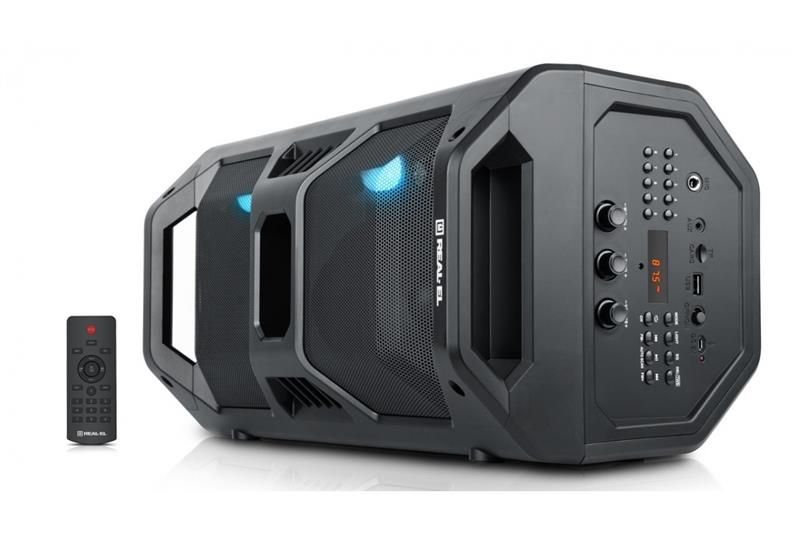 Портативна акустична система Real-EL X-757 чорний H EL121600007, фото №9