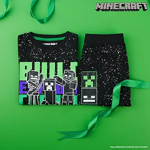 Піжама Minecraft для хлопчиків, дитяча, зимова, верх і низ synthetic.ua - Фото 1