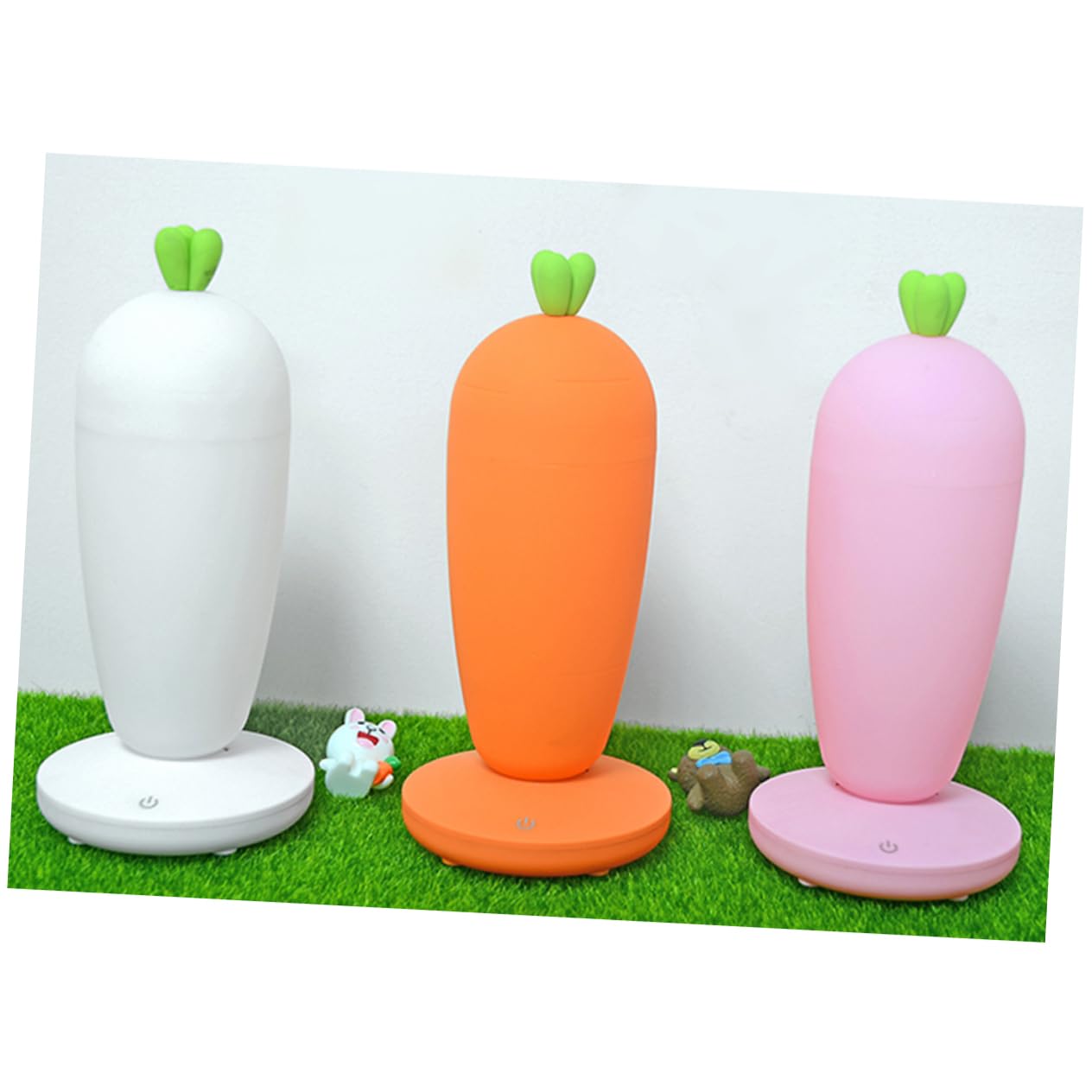 Набор Garneck 2 прикроватные лампы Carrot ночник декор, фото №7 Набор Garneck 2 прикроватные лампы Carrot ночник декор, фото №7