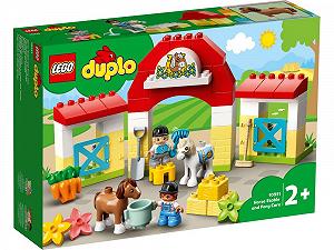 Дитячий конструктор LEGO Конюшня для коня та поні 10951 - Фото 1