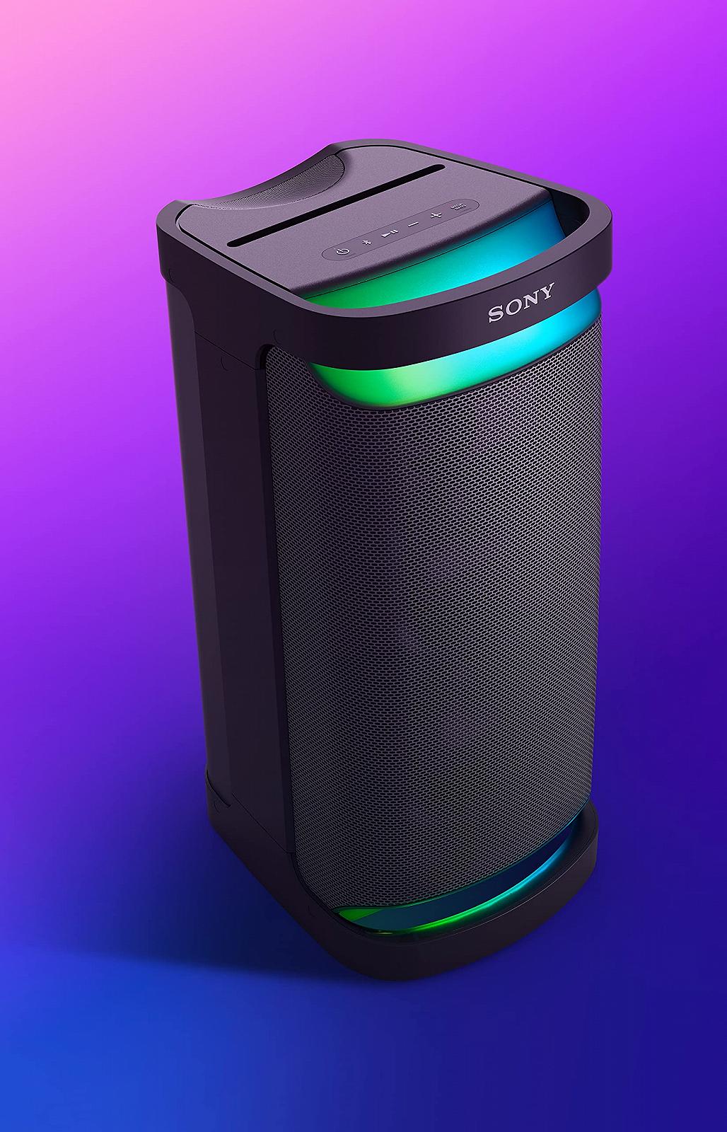 Динамик Sony SRS-XP700 Мощный Bluetooth Party Speaker с всенаправленным звуком, подсветкой и 25 часами работы Черный, фото №2