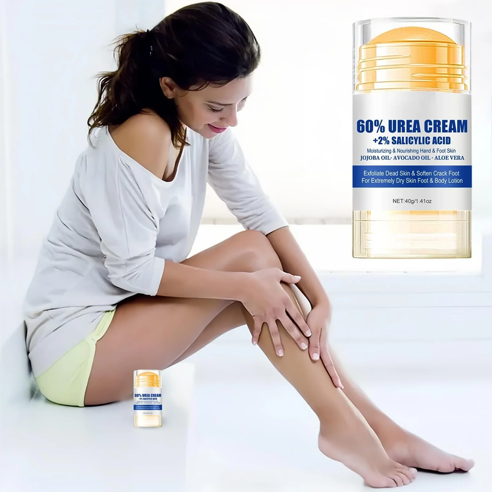 Стик-крем для ног увлажняющий с мочевиной 60% от трещин, фото №7