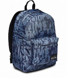 Ранець Seven ISCHOOLPACK Місткий шкільний ранець для підлітків, дівчаток та хлопчиків, з відділенням для ноутбука та USB-портом, італійський дизайн, різнокольоровий, синій, розмір Unit, сучасний - Фото 1