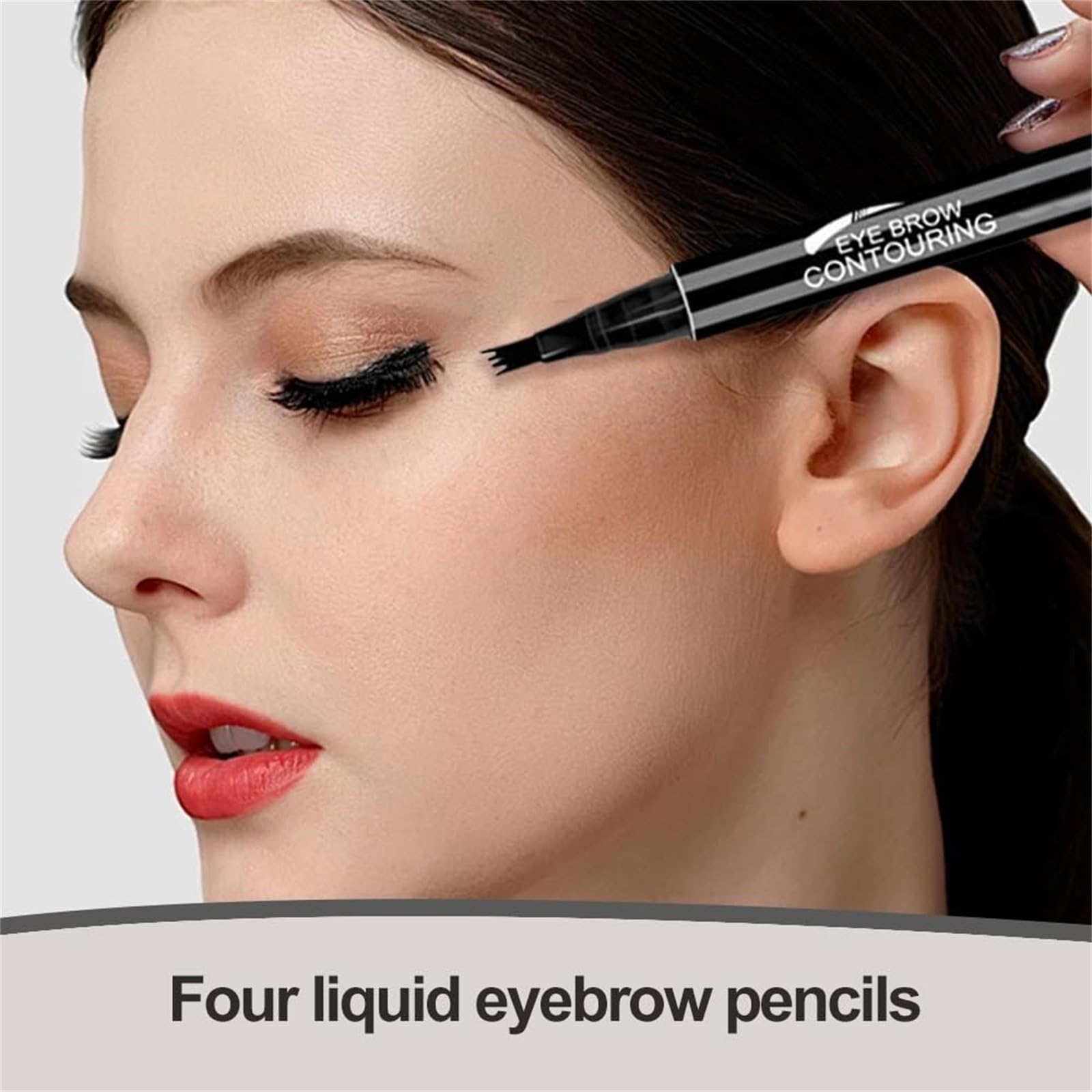 Олівець для брів 4-кінцевий Microblading Cms453 Сірий Один розмір, фото №3