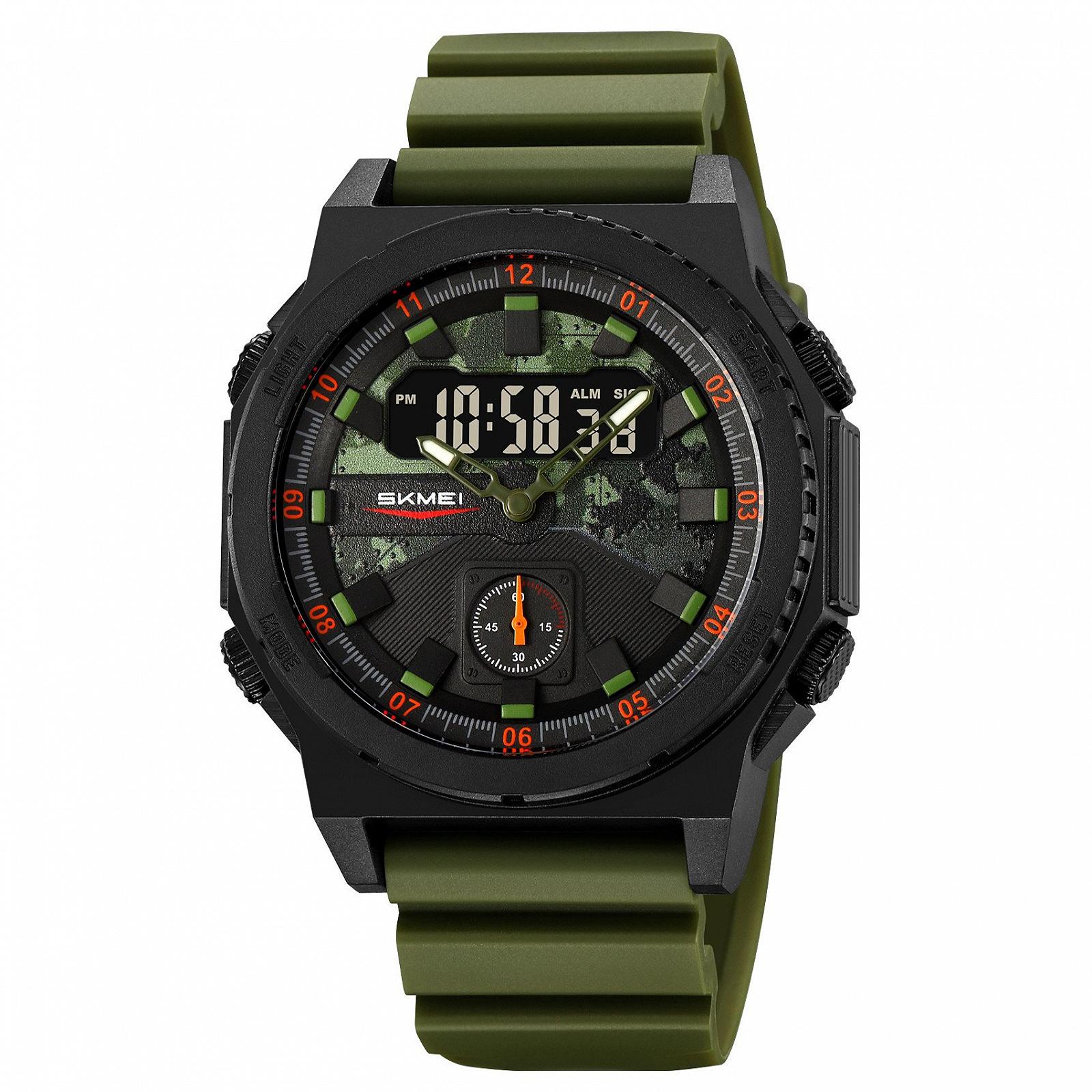 Годинник Skmei 2355AG Army Green, фото №1