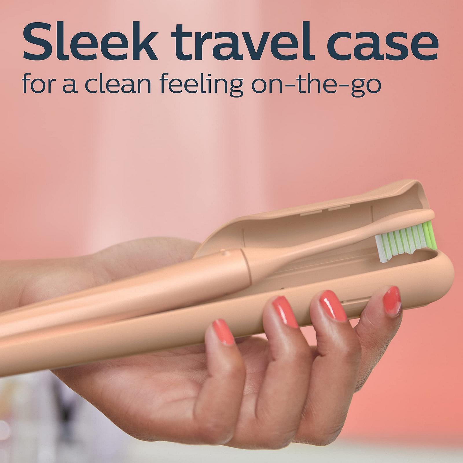 Електрична зубна щітка Philips One by SONICARE HY1200/05 Rechargeable Shimmer, фото №5