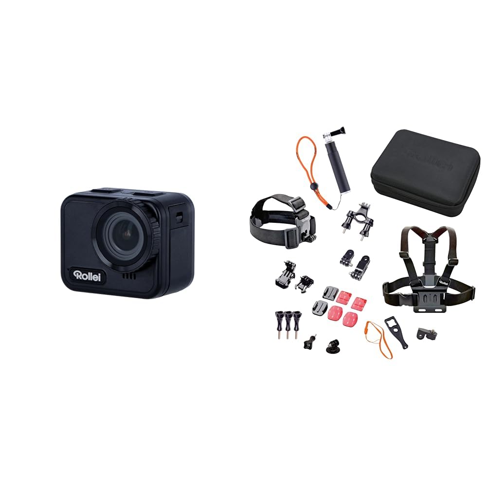 Екшн-камера Rollei CUBE Actioncam 9s 4K, водостійкість до 21 м, фото №1 Екшн-камера Rollei CUBE Actioncam 9s 4K, водостійкість до 21 м, фото №1