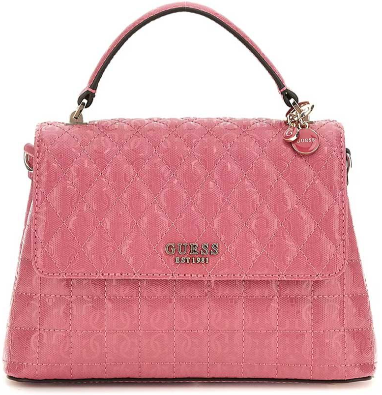 Сумка GUESS Yarmilla Top Handle Flap Mulberry Purple, фото №1