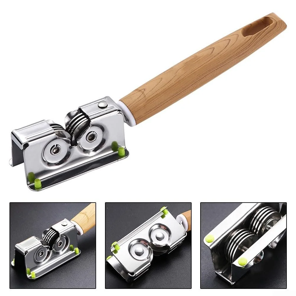 Ручная точилка для ножей с деревянной ручкой Bubinga, фото №3