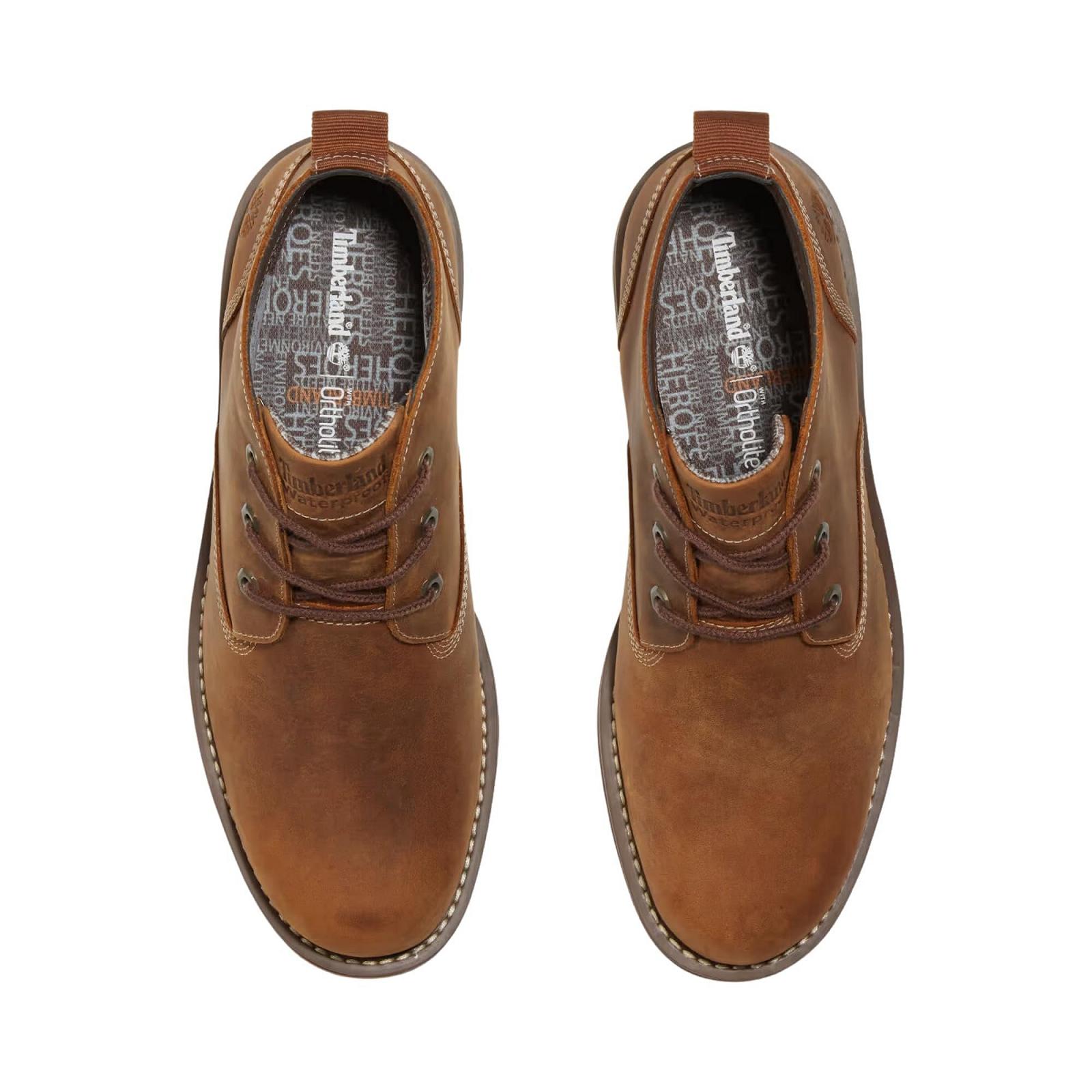 Ботинки Timberland Larchmont Mid Lace Up мужские коричневые, фото №3