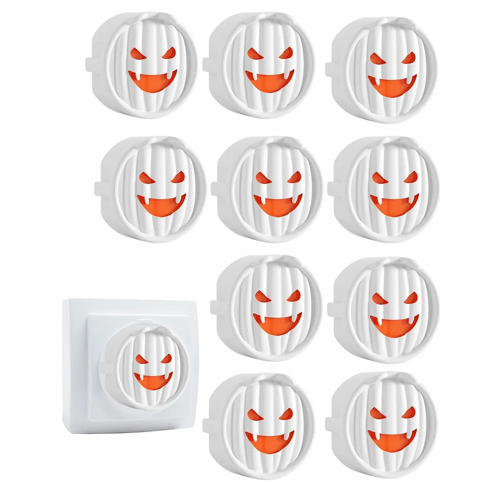 Заглушка для розеток Ghost Smile Силиконовая Упаковка 10 шт., фото №6