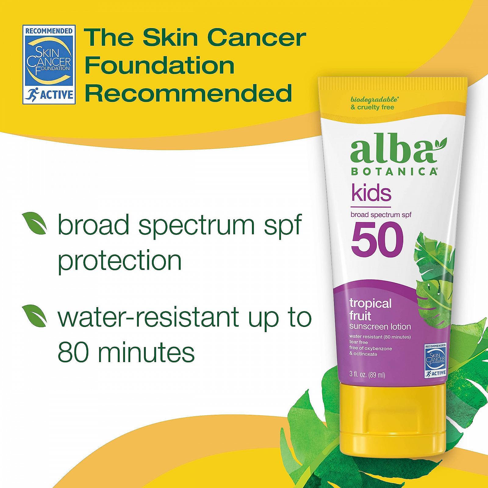 Сонцезахисний крем Alba Botanica Kids SPF 45, 118 мл, фото №2