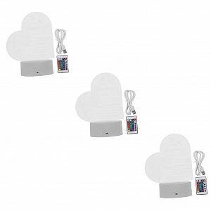 Ночник OSALADI 3D USB перезаряжаемый светодиодный - Фото 1