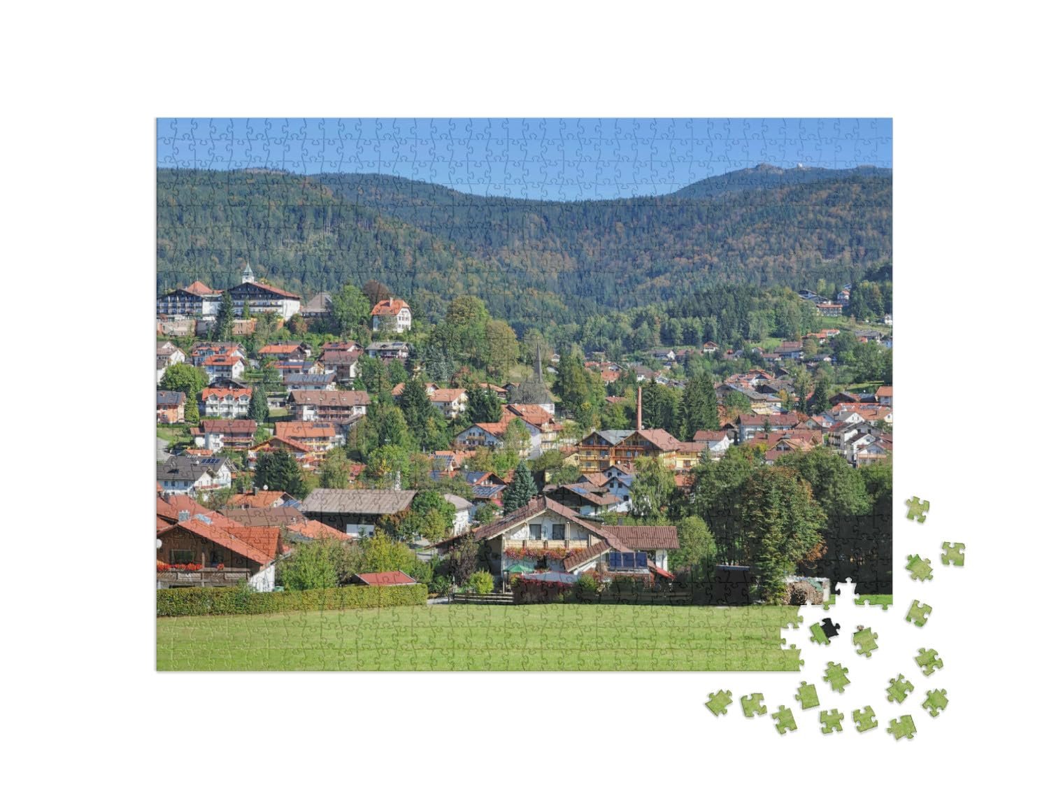 Пазл puzzleYOU Боденмайс, Баварский лес, Германия 1000 элементов, фото №2 Пазл puzzleYOU Боденмайс, Баварский лес, Германия 1000 элементов, фото №2