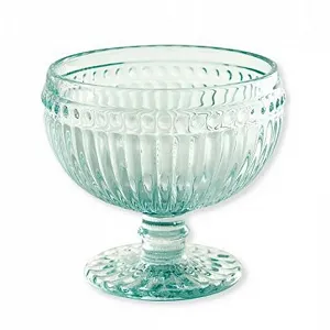 Десертная миска GreenGate Alice Cool Mint прозрачная зеленая - Фото 1