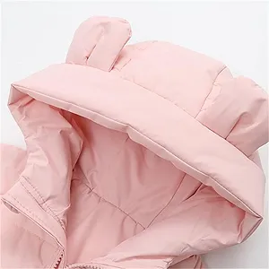 Дитяча зимова куртка-пуховик, довга зимова куртка з капюшоном та кишенями synthetic.ua - Фото 1