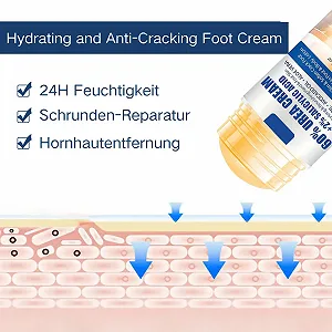 Крем для ног Urea Cream 60% против трещин и мозолей упаковка из 2 шт. synthetic.ua - Фото 1