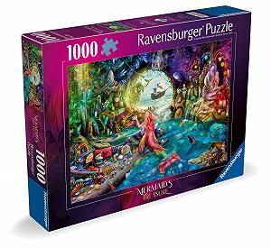 Пазл Ravensburger Mermaids Treasure 1000 деталей, от 12 лет - Фото 1