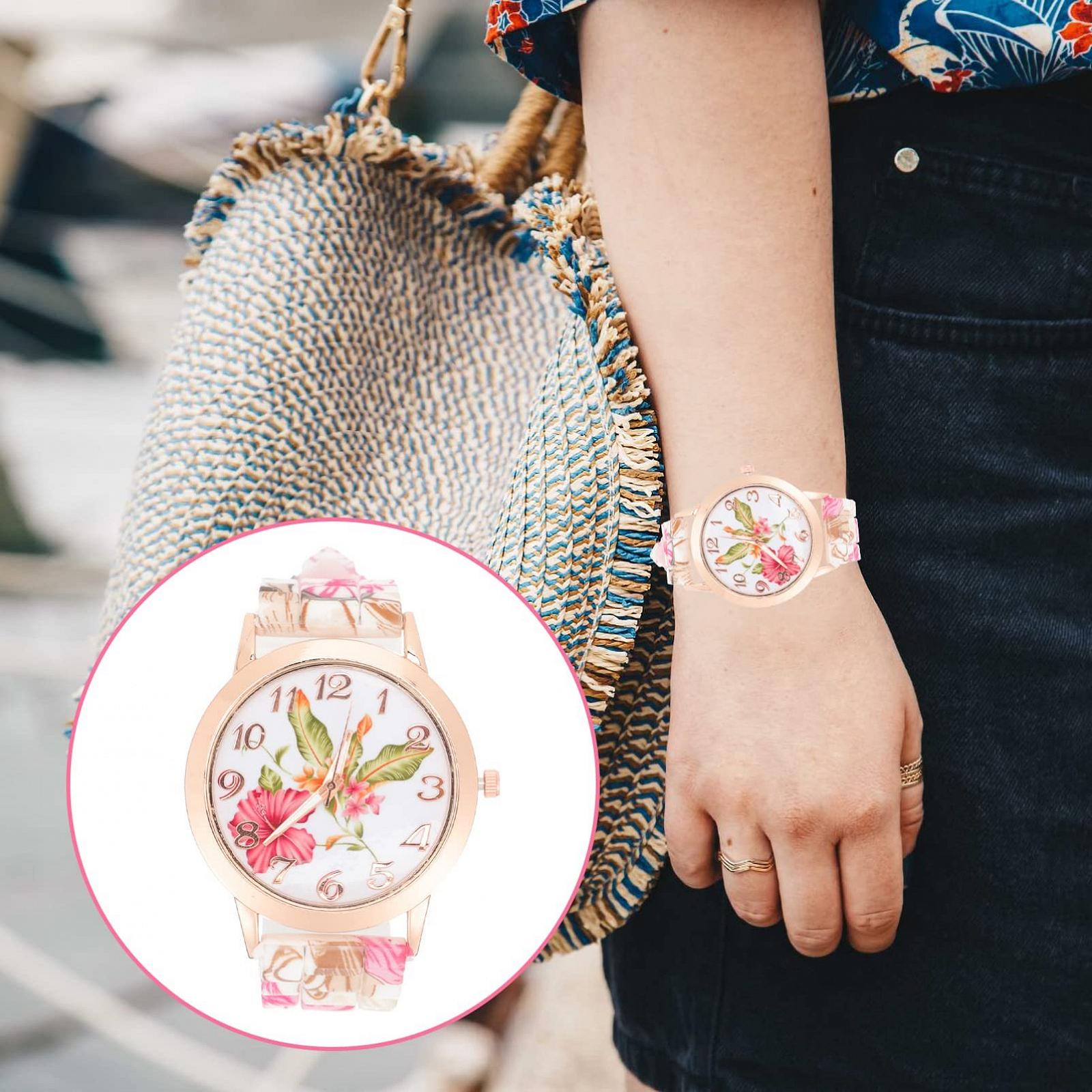 Цифровий годинник LIFKOME Спортивний годинник для жінок з тканини, фото №7