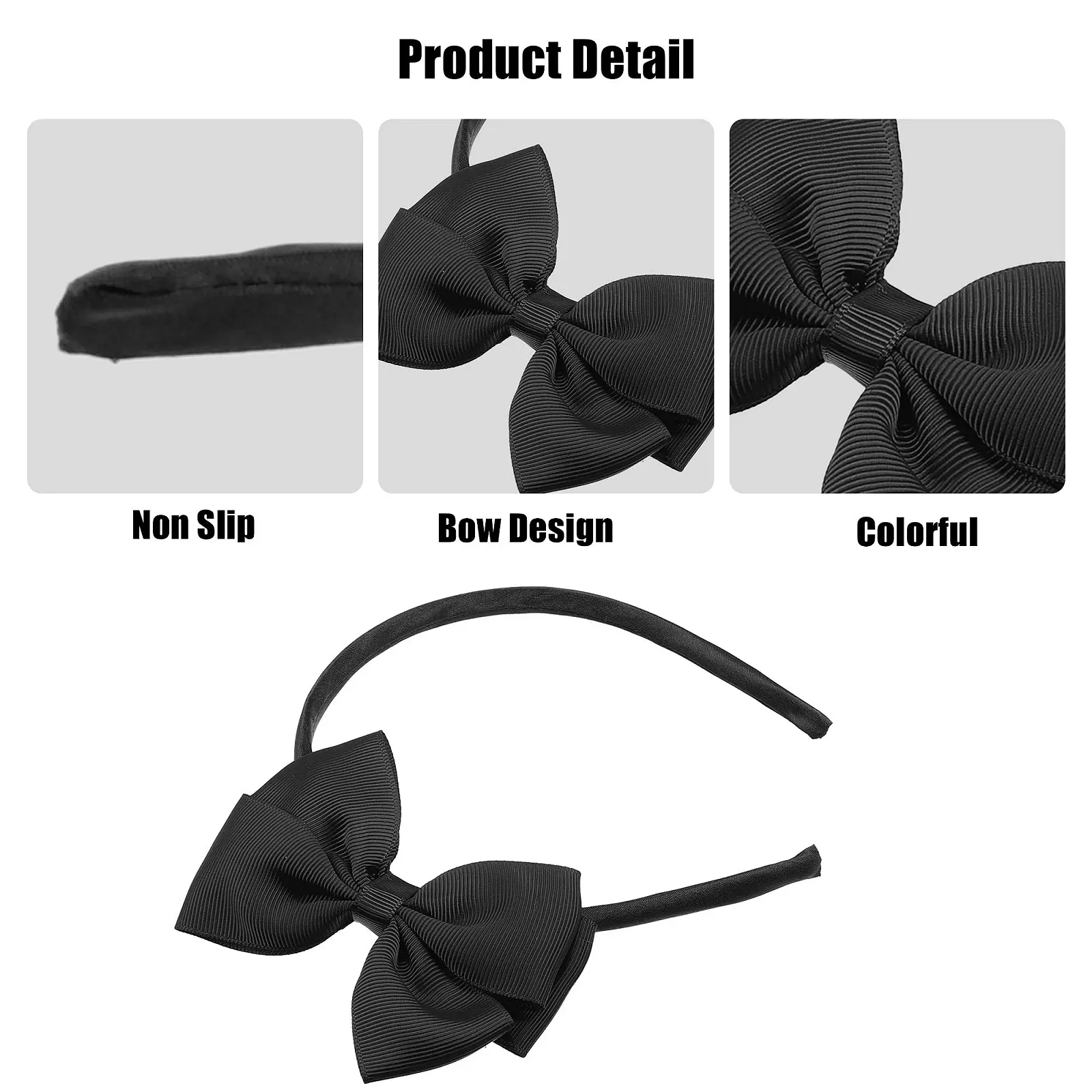 Обруч на голову з бантом VOCOSTE, фото №2