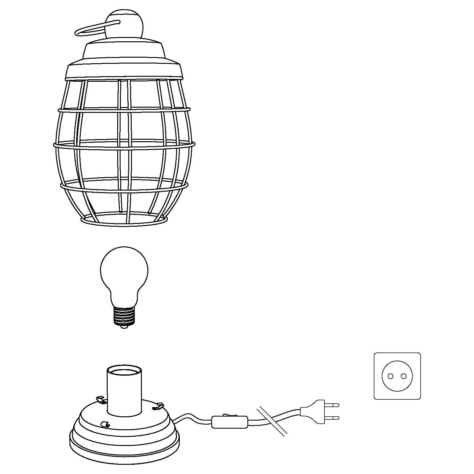 Настольная лампа Eglo серебристая, фото №3